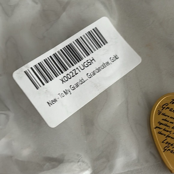 To my granddaughter necklace/bookmark/blanket bundle from grandma/grandpa - Picture 3 of 10